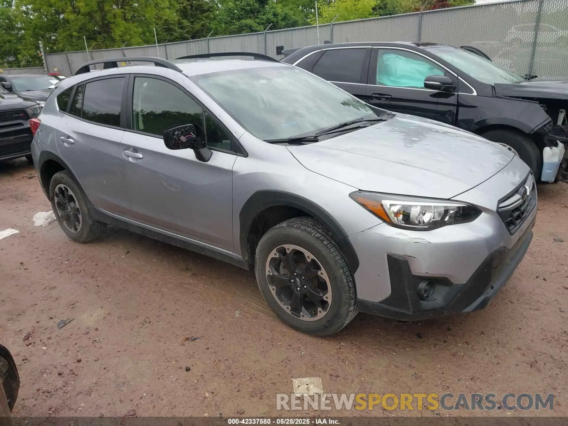1 Photograph of a damaged car JF2GTAAC9M9393651 SUBARU CROSSTREK 2021