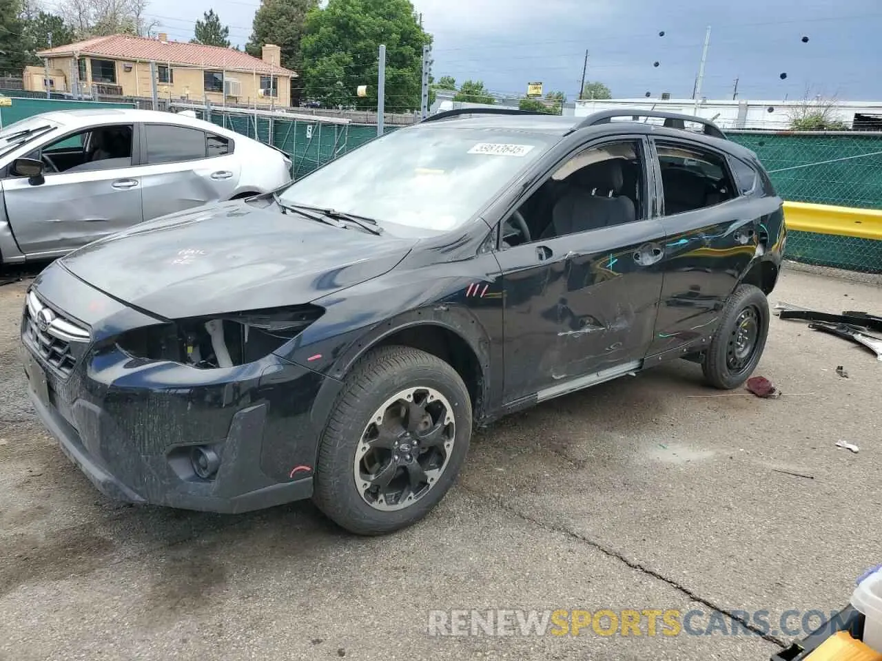 1 Photograph of a damaged car JF2GTABC1M8338342 SUBARU CROSSTREK 2021