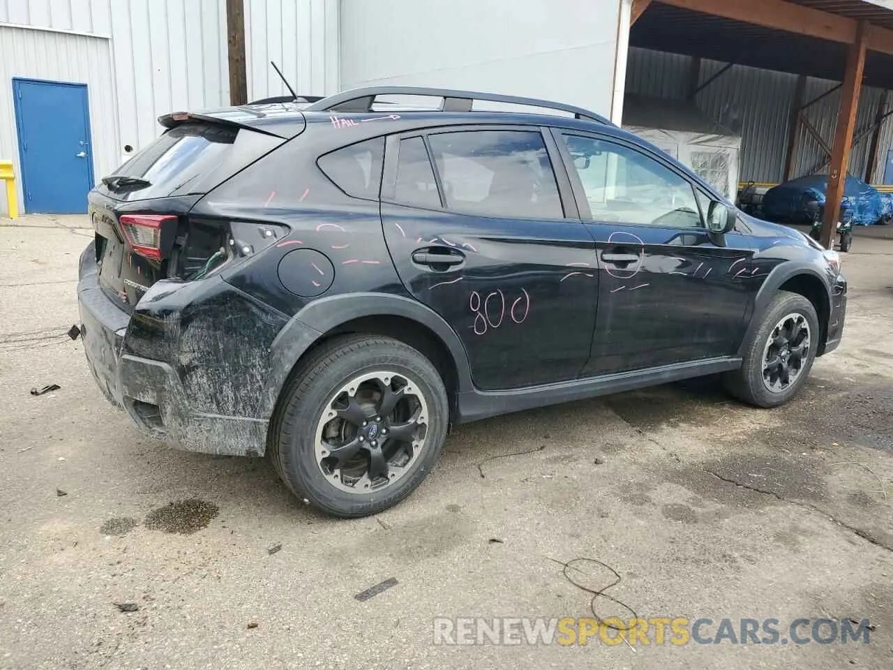 3 Photograph of a damaged car JF2GTABC1M8338342 SUBARU CROSSTREK 2021