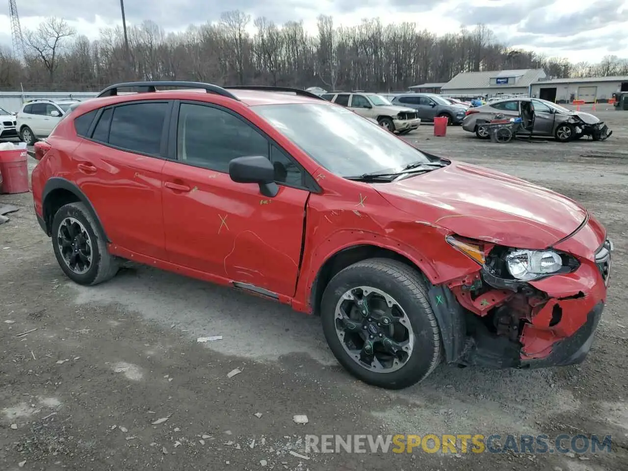 4 Photograph of a damaged car JF2GTABC2MH206240 SUBARU CROSSTREK 2021