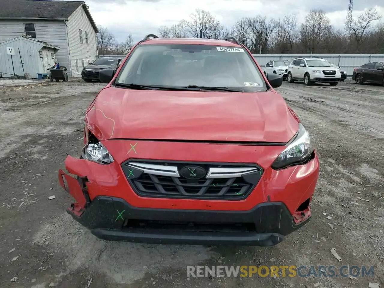 5 Photograph of a damaged car JF2GTABC2MH206240 SUBARU CROSSTREK 2021
