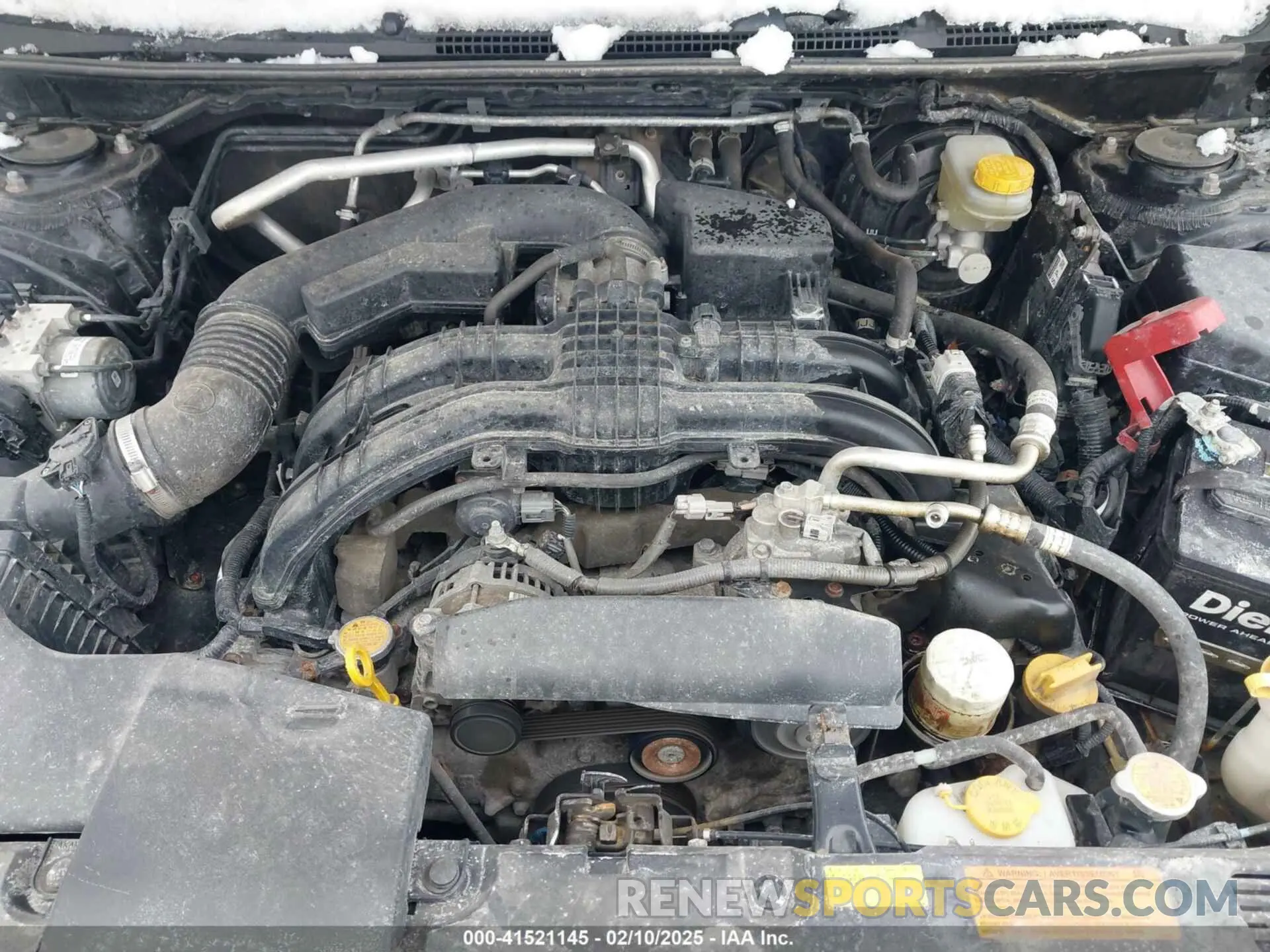 10 Photograph of a damaged car JF2GTABC2MH237228 SUBARU CROSSTREK 2021