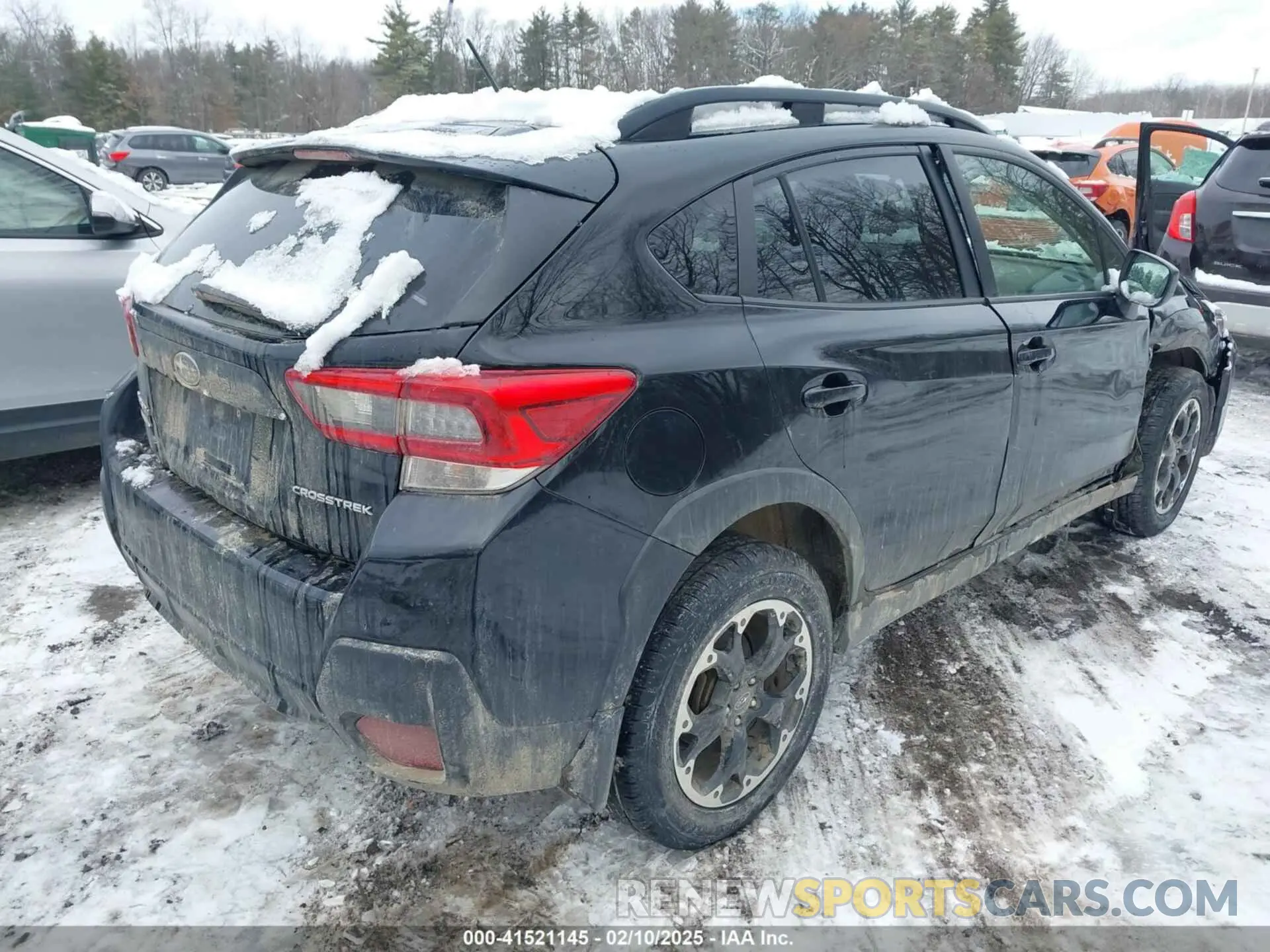 4 Photograph of a damaged car JF2GTABC2MH237228 SUBARU CROSSTREK 2021