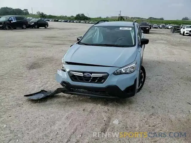 14 Photograph of a damaged car JF2GTABC4M8342157 SUBARU CROSSTREK 2021