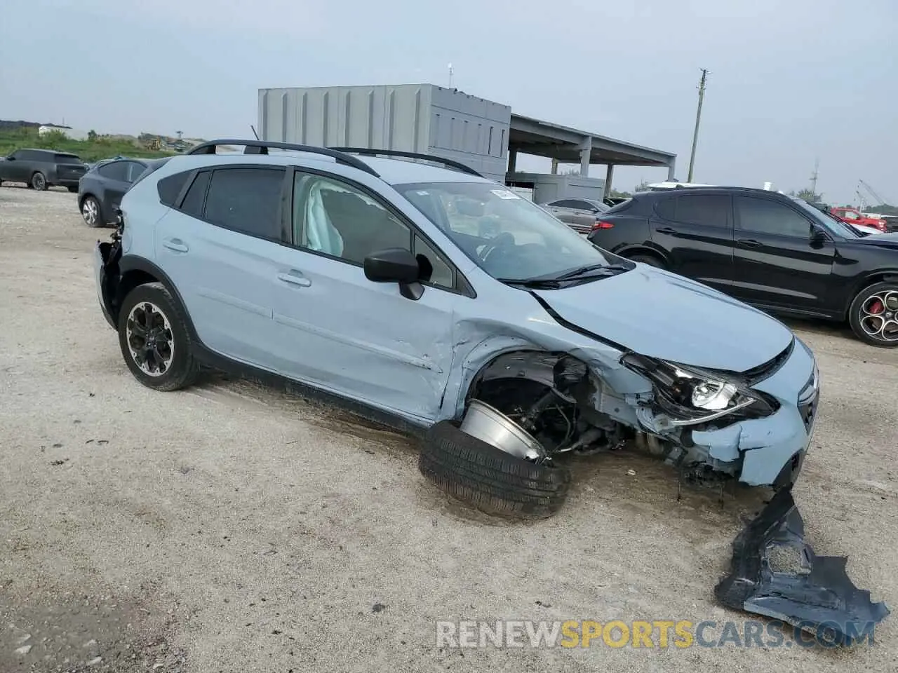 4 Photograph of a damaged car JF2GTABC4M8342157 SUBARU CROSSTREK 2021