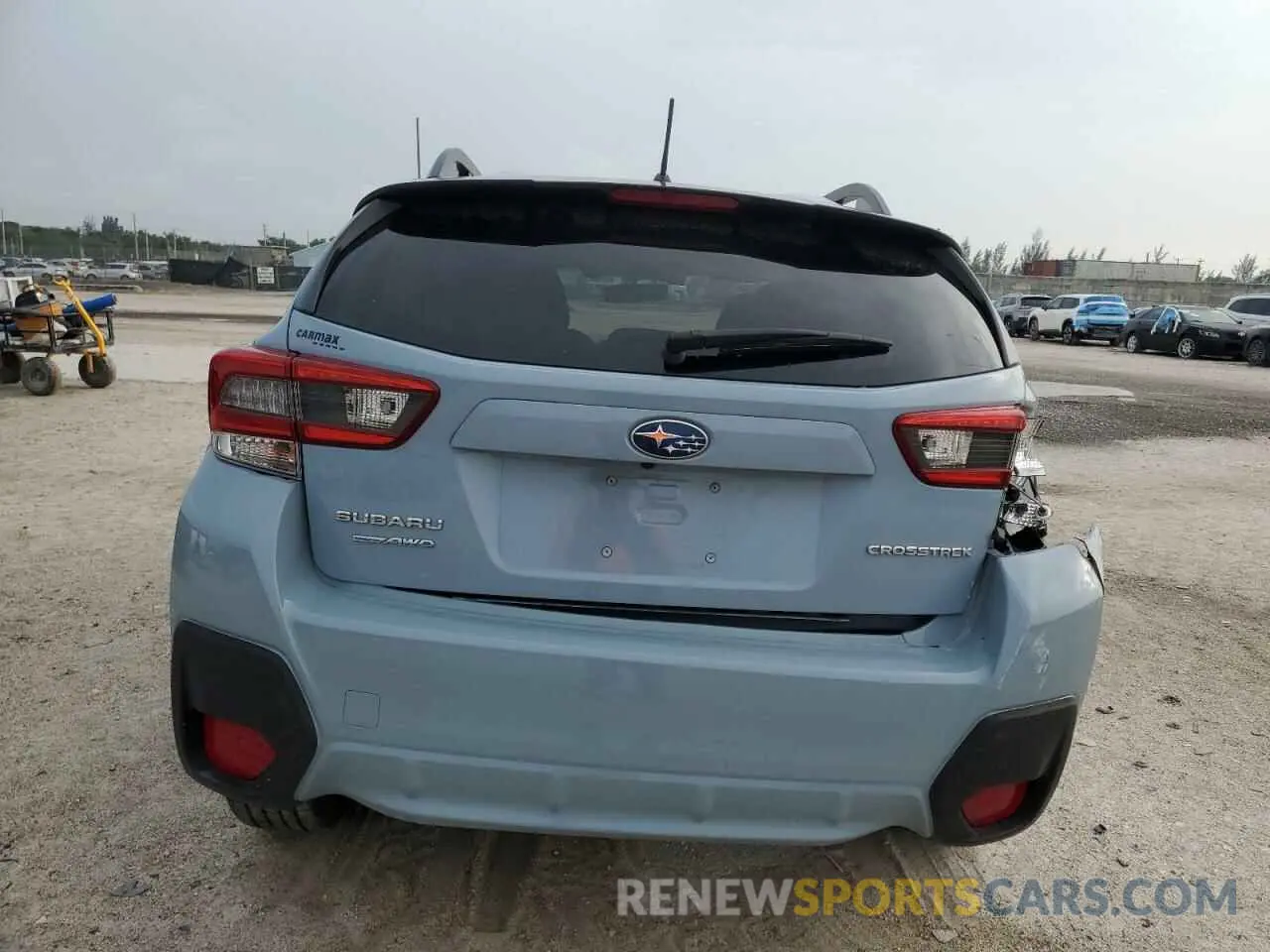 6 Photograph of a damaged car JF2GTABC4M8342157 SUBARU CROSSTREK 2021