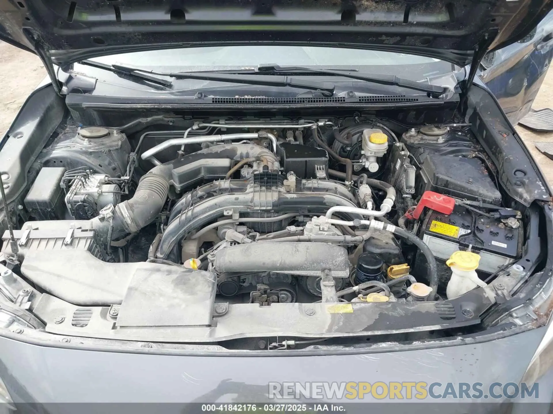 10 Photograph of a damaged car JF2GTABC6M8681776 SUBARU CROSSTREK 2021