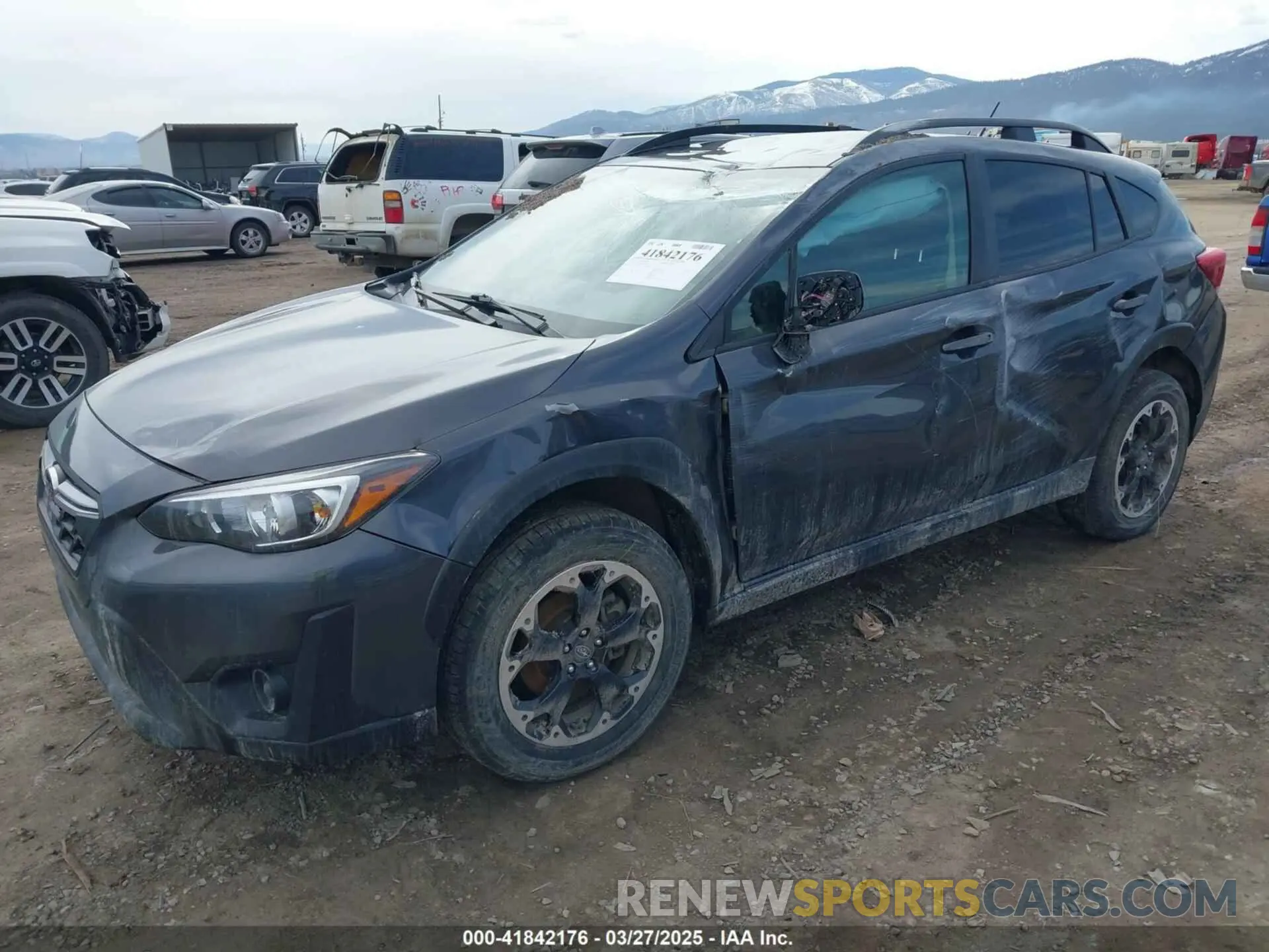 2 Photograph of a damaged car JF2GTABC6M8681776 SUBARU CROSSTREK 2021