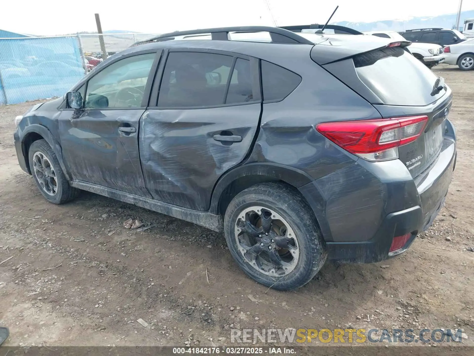 3 Photograph of a damaged car JF2GTABC6M8681776 SUBARU CROSSTREK 2021