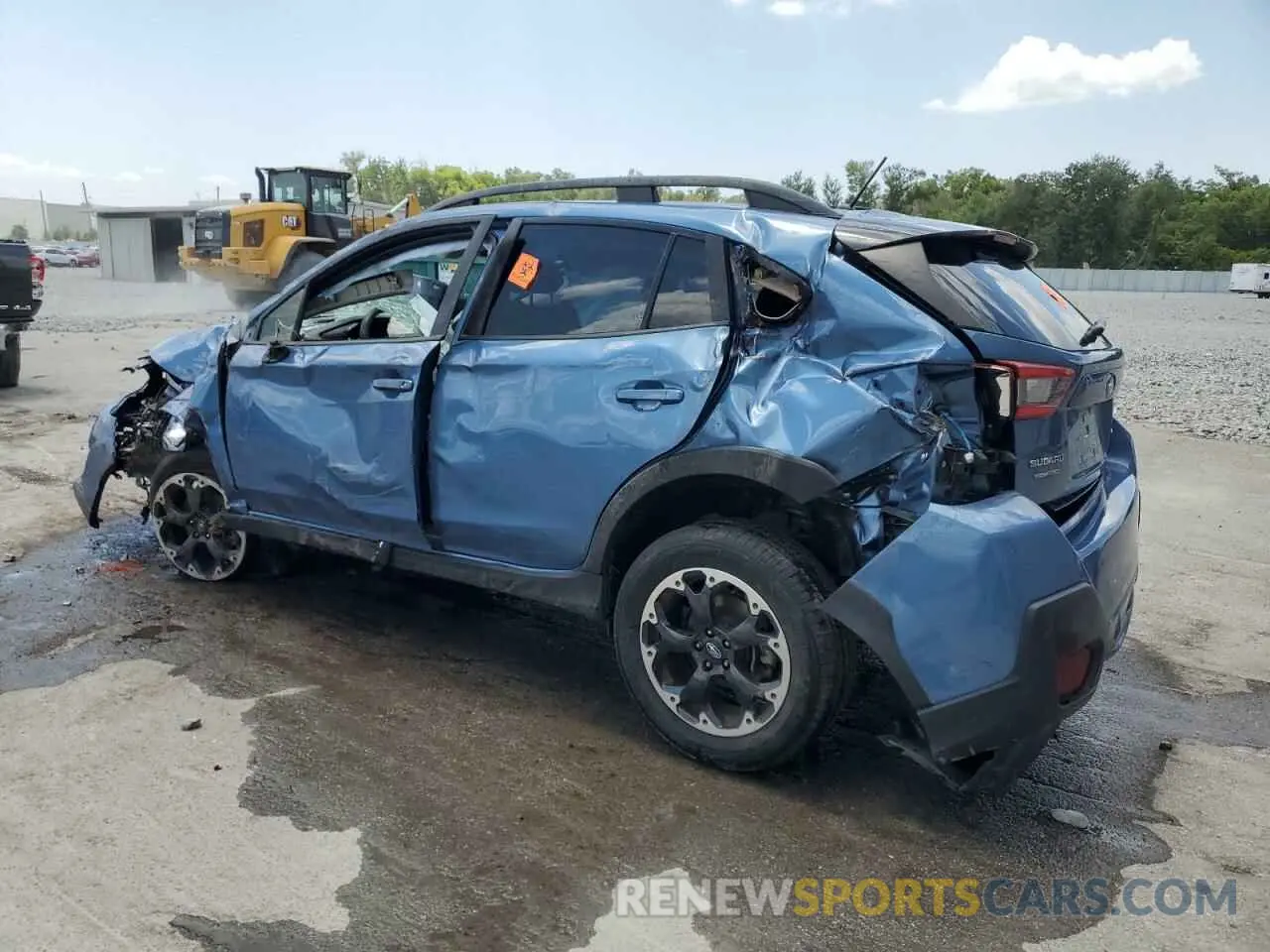 2 Photograph of a damaged car JF2GTABC6MH202367 SUBARU CROSSTREK 2021