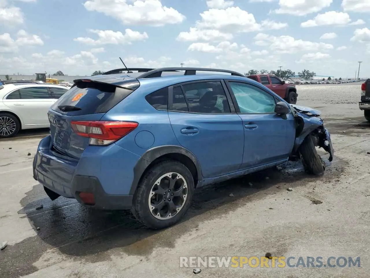 3 Photograph of a damaged car JF2GTABC6MH202367 SUBARU CROSSTREK 2021