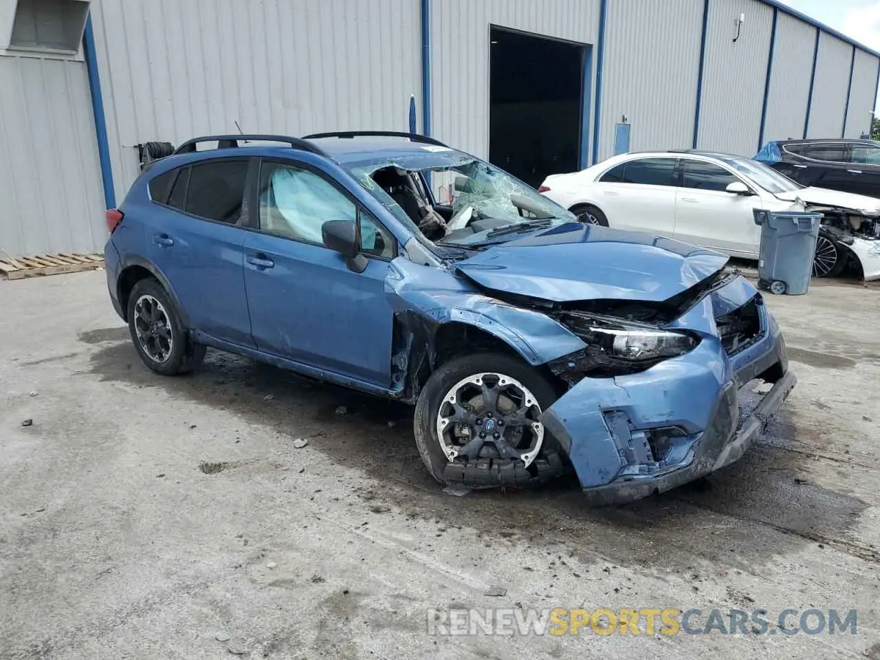 4 Photograph of a damaged car JF2GTABC6MH202367 SUBARU CROSSTREK 2021
