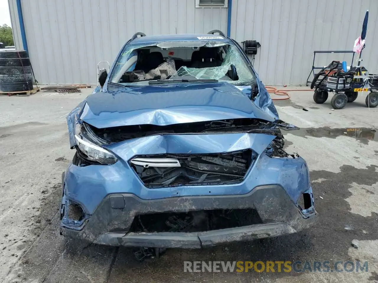 5 Photograph of a damaged car JF2GTABC6MH202367 SUBARU CROSSTREK 2021