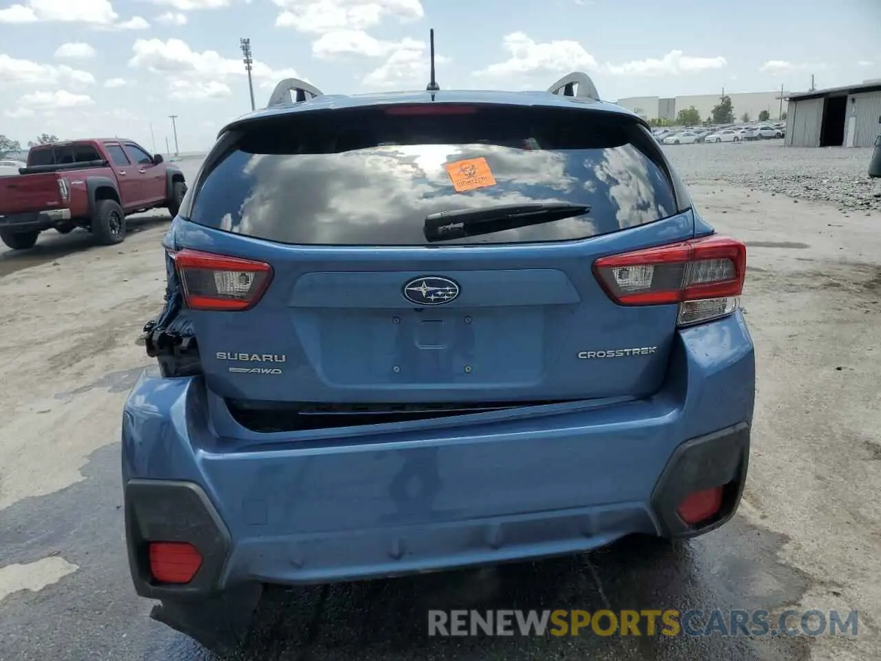 6 Photograph of a damaged car JF2GTABC6MH202367 SUBARU CROSSTREK 2021