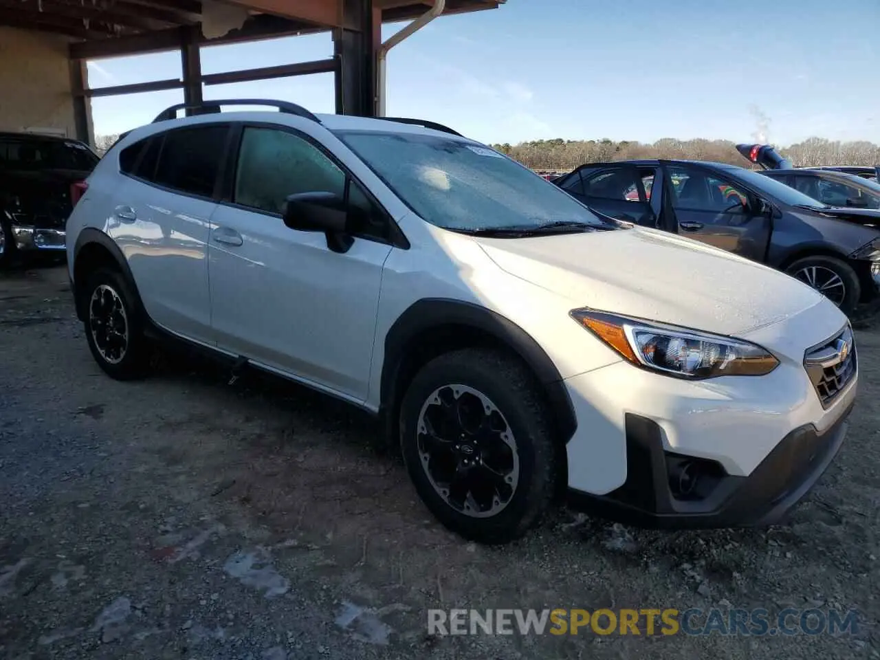 4 Photograph of a damaged car JF2GTABC8M8293724 SUBARU CROSSTREK 2021