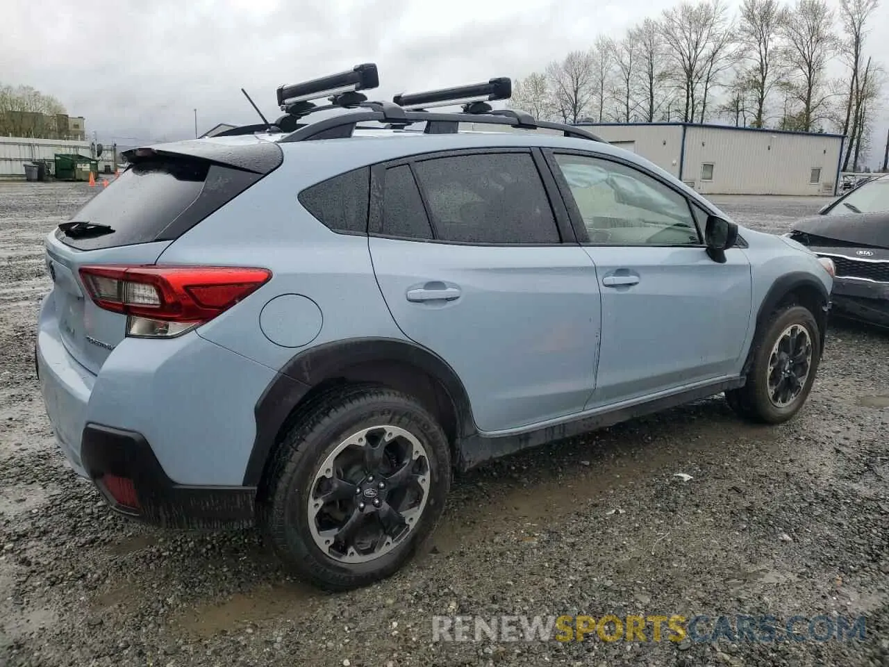 3 Photograph of a damaged car JF2GTABC8MH392740 SUBARU CROSSTREK 2021