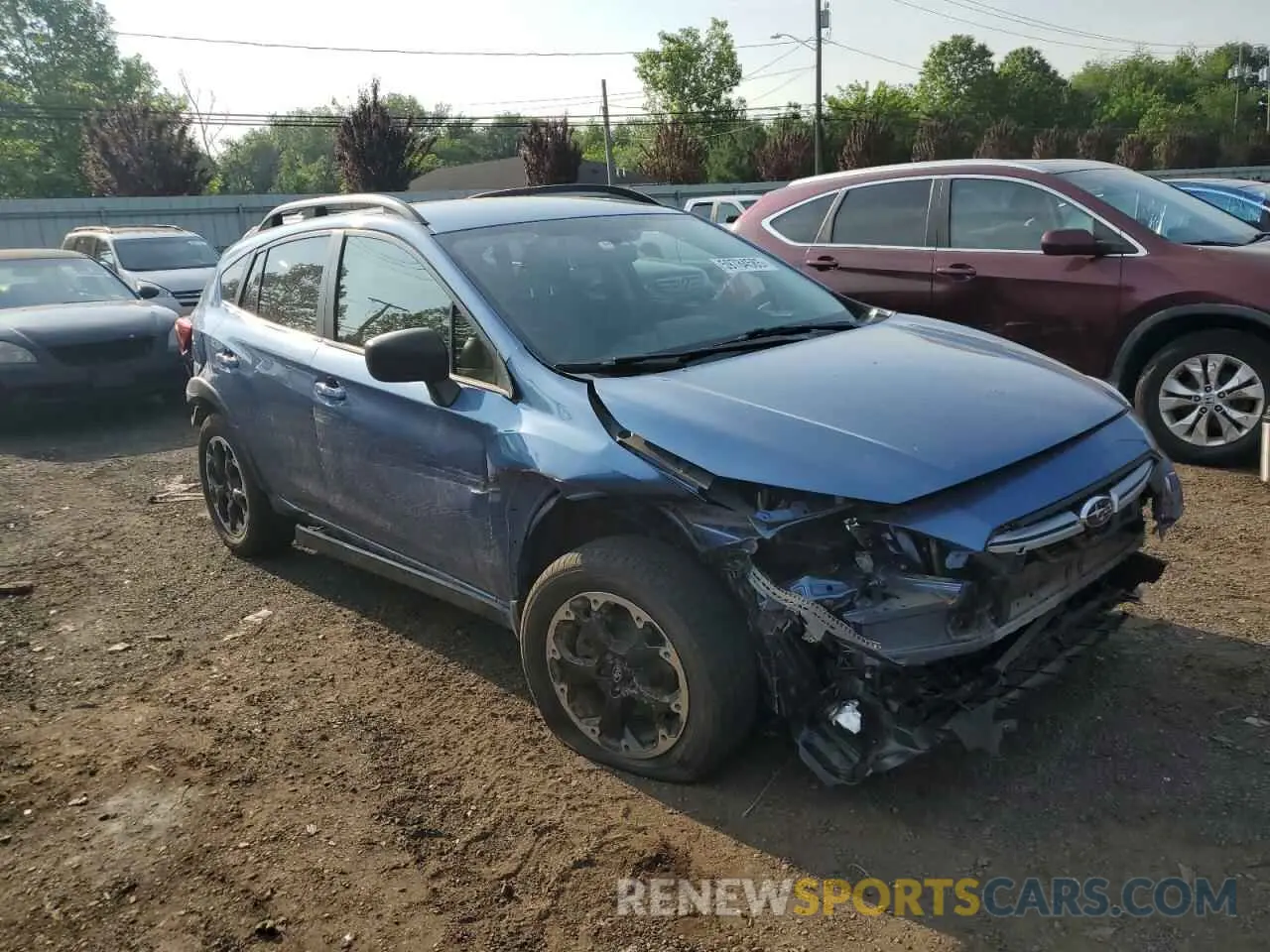 4 Photograph of a damaged car JF2GTABC9MH310689 SUBARU CROSSTREK 2021