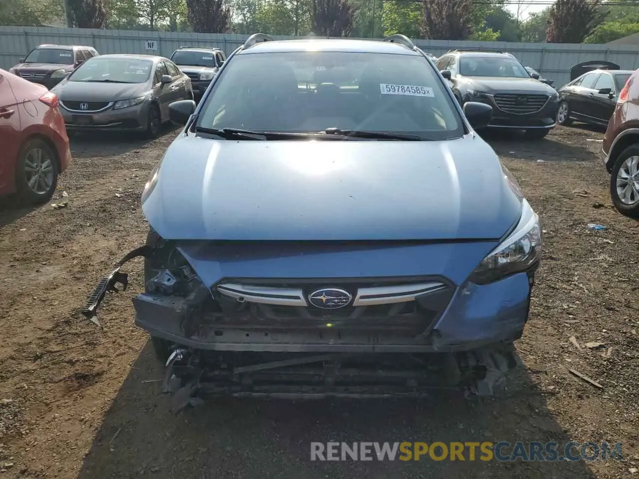 5 Photograph of a damaged car JF2GTABC9MH310689 SUBARU CROSSTREK 2021