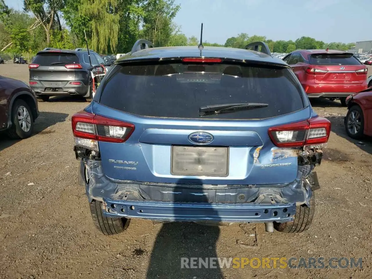 6 Photograph of a damaged car JF2GTABC9MH310689 SUBARU CROSSTREK 2021