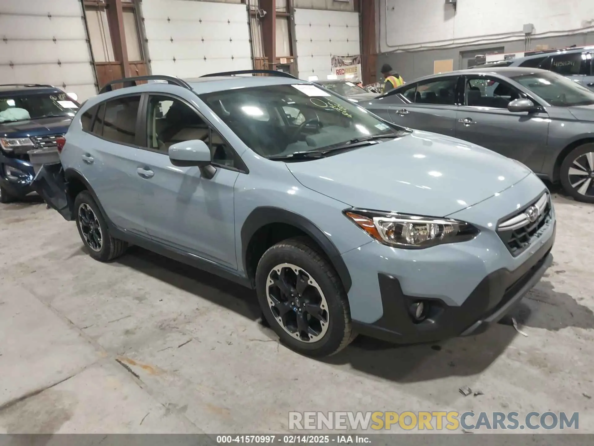 1 Photograph of a damaged car JF2GTACC3M9391049 SUBARU CROSSTREK 2021