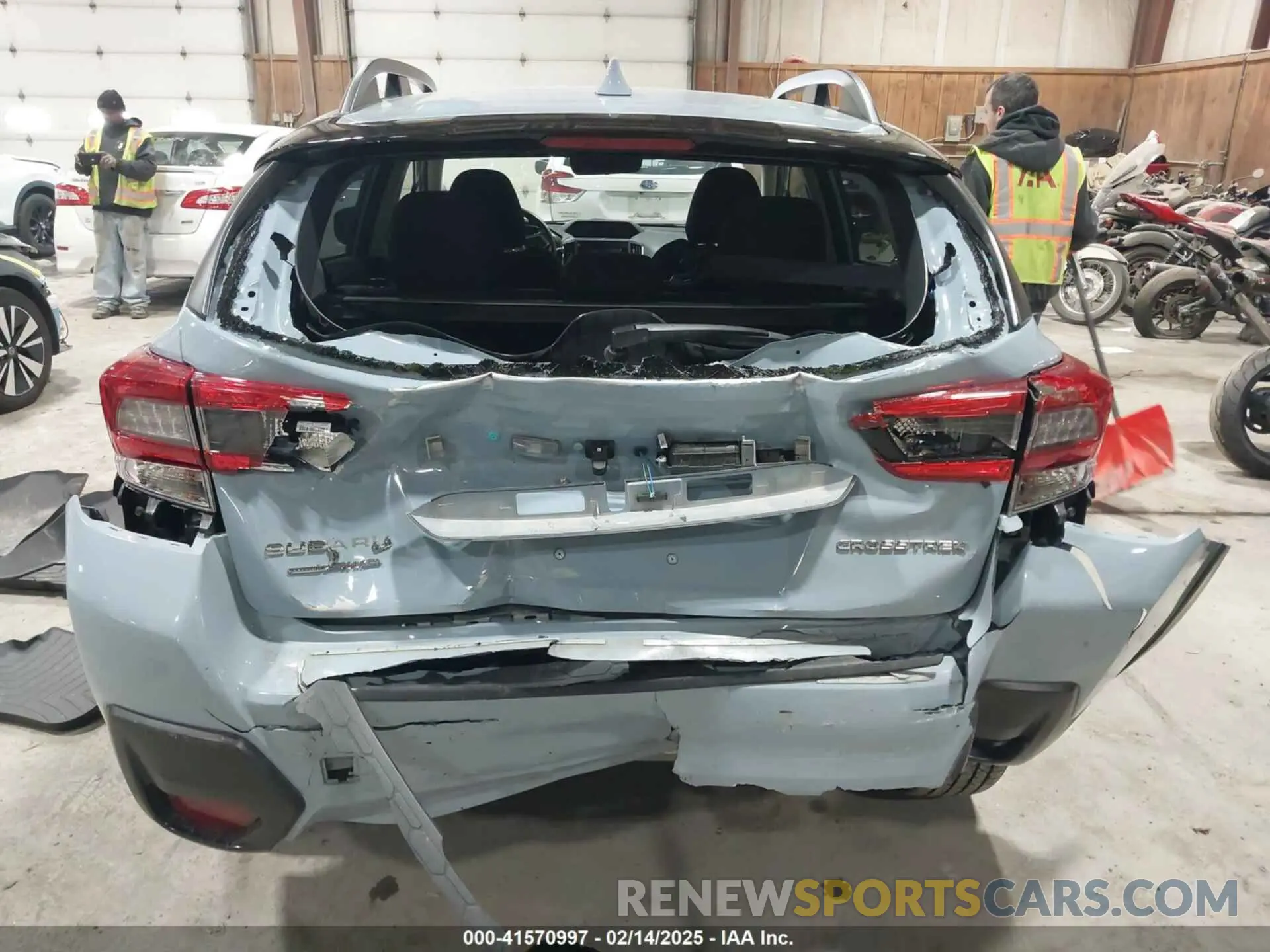16 Photograph of a damaged car JF2GTACC3M9391049 SUBARU CROSSTREK 2021