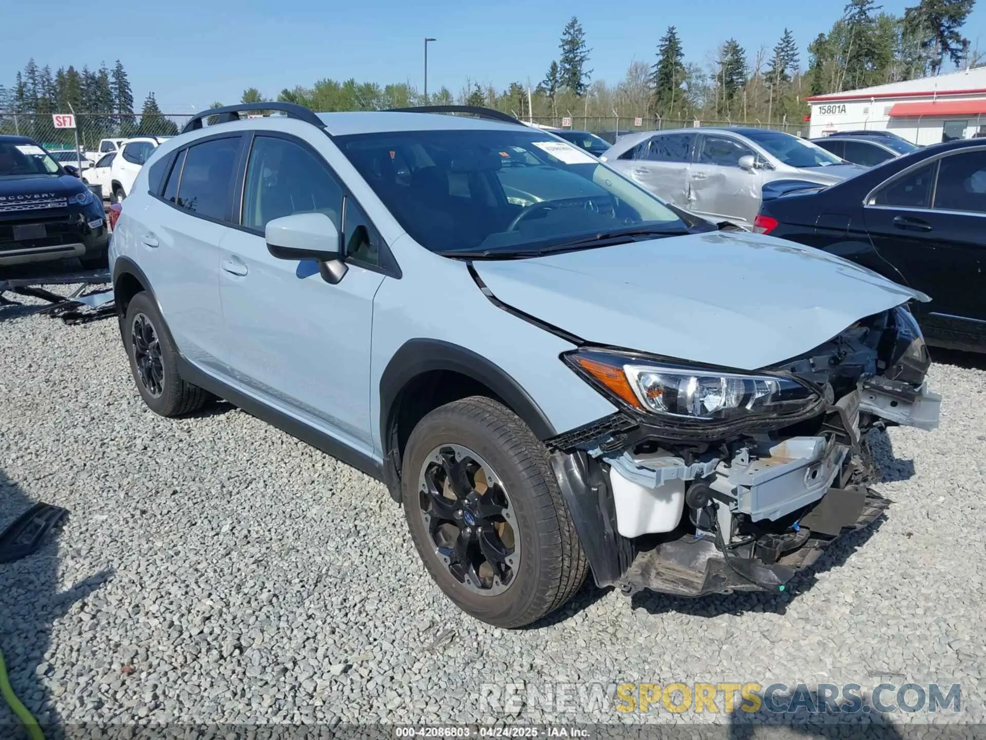 1 Photograph of a damaged car JF2GTACC3M9657914 SUBARU CROSSTREK 2021