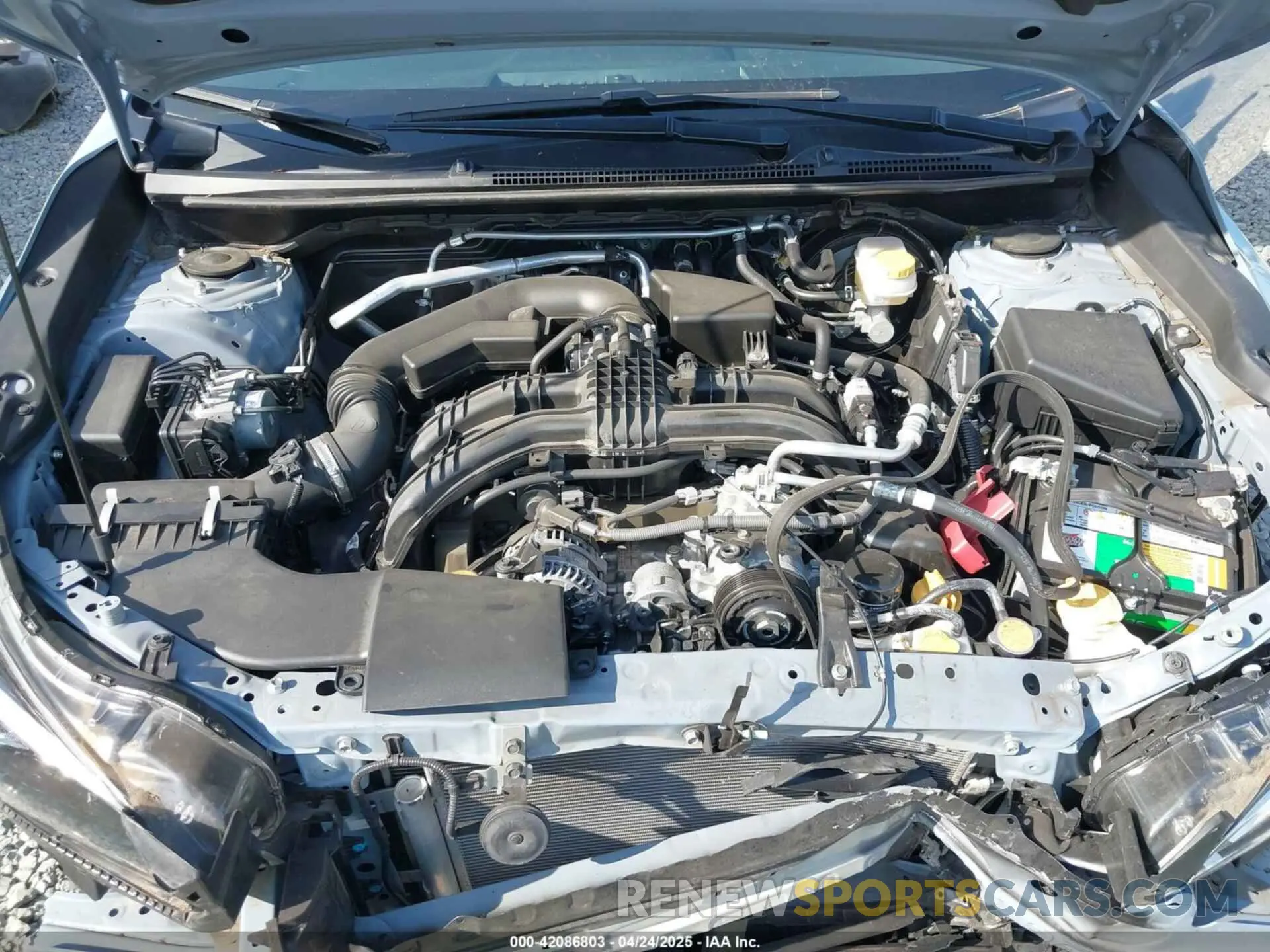 10 Photograph of a damaged car JF2GTACC3M9657914 SUBARU CROSSTREK 2021
