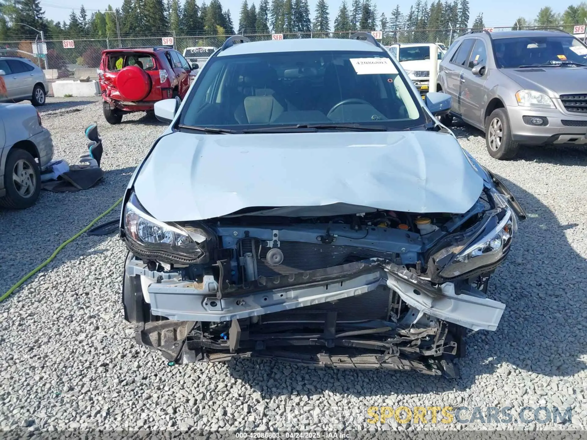 13 Photograph of a damaged car JF2GTACC3M9657914 SUBARU CROSSTREK 2021