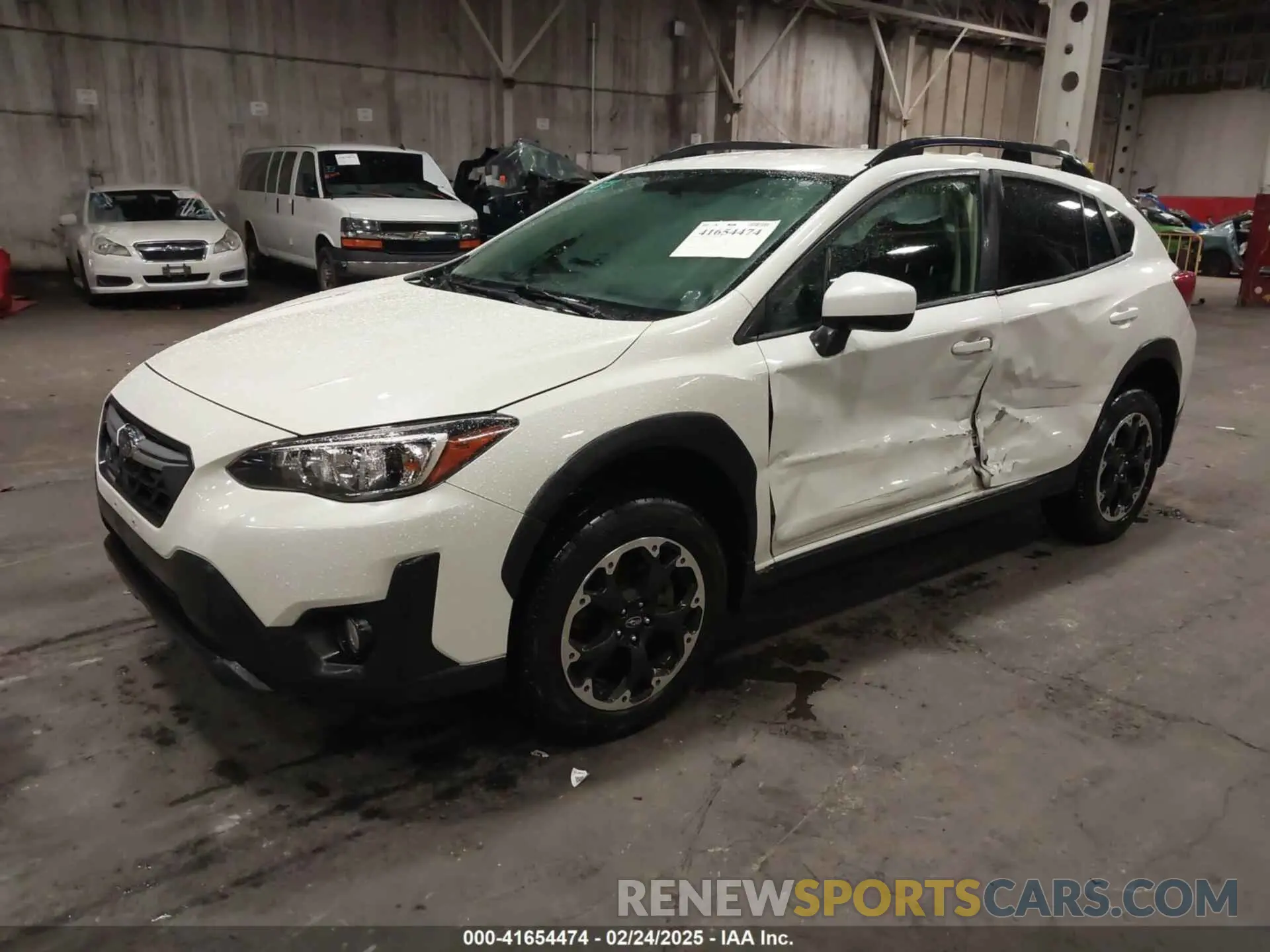 2 Photograph of a damaged car JF2GTACC3M9681114 SUBARU CROSSTREK 2021