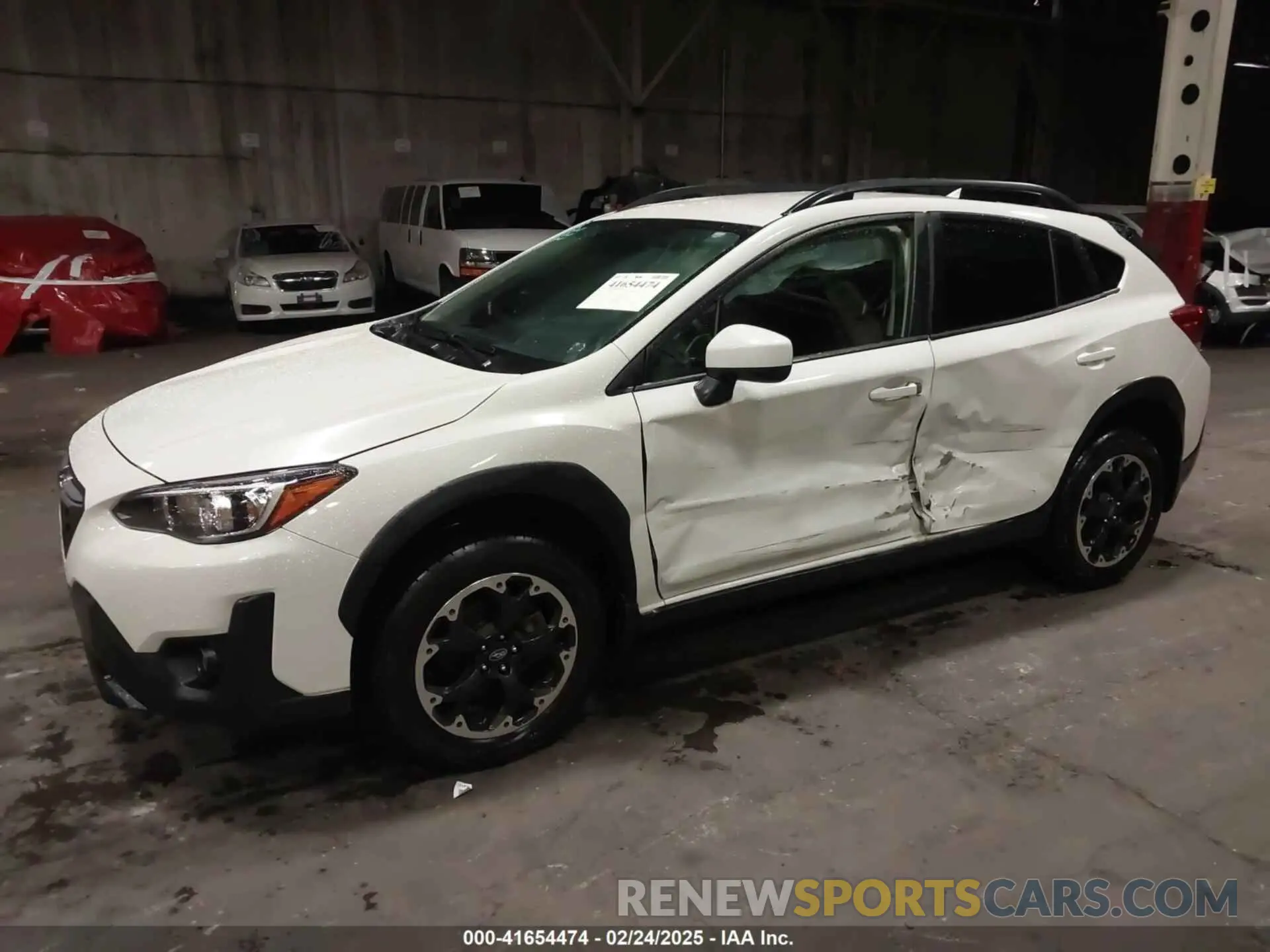 6 Photograph of a damaged car JF2GTACC3M9681114 SUBARU CROSSTREK 2021