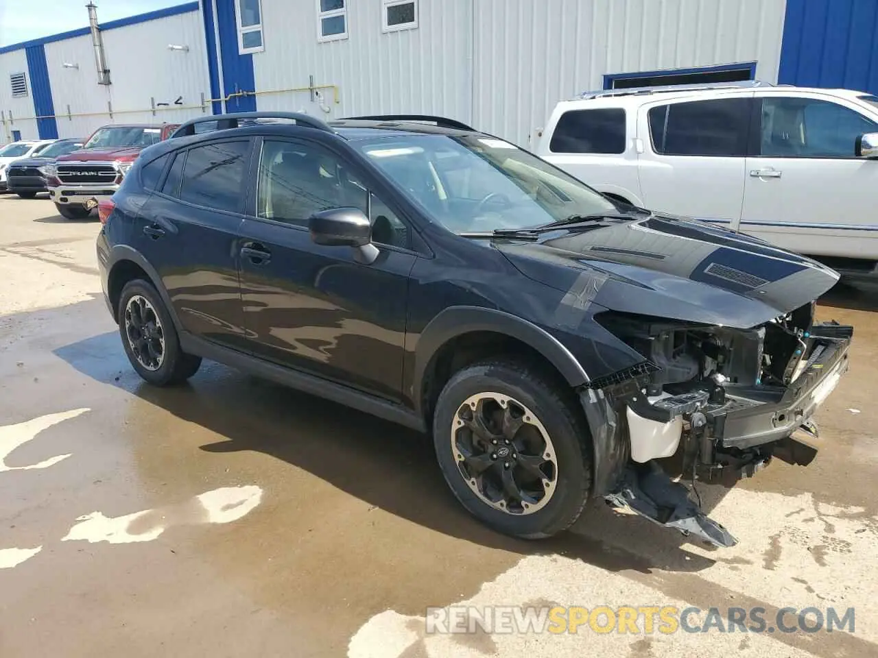 4 Photograph of a damaged car JF2GTACC5M9236308 SUBARU CROSSTREK 2021