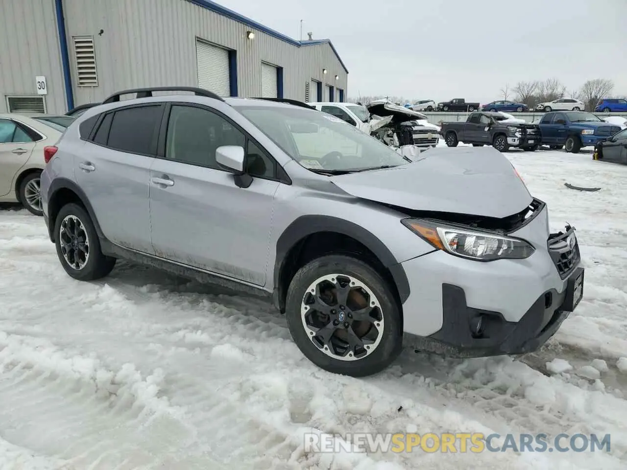 4 Photograph of a damaged car JF2GTACC5M9277439 SUBARU CROSSTREK 2021