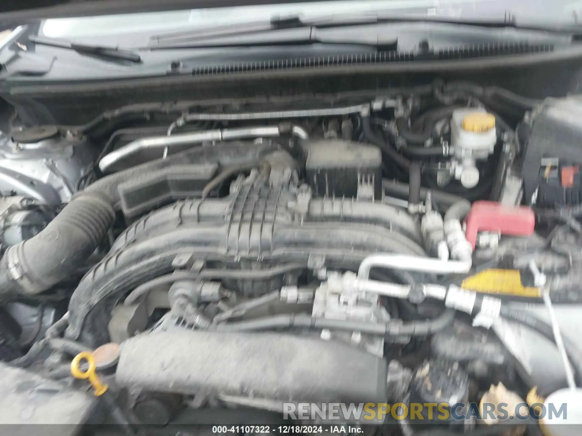 10 Photograph of a damaged car JF2GTACC5MG364110 SUBARU CROSSTREK 2021