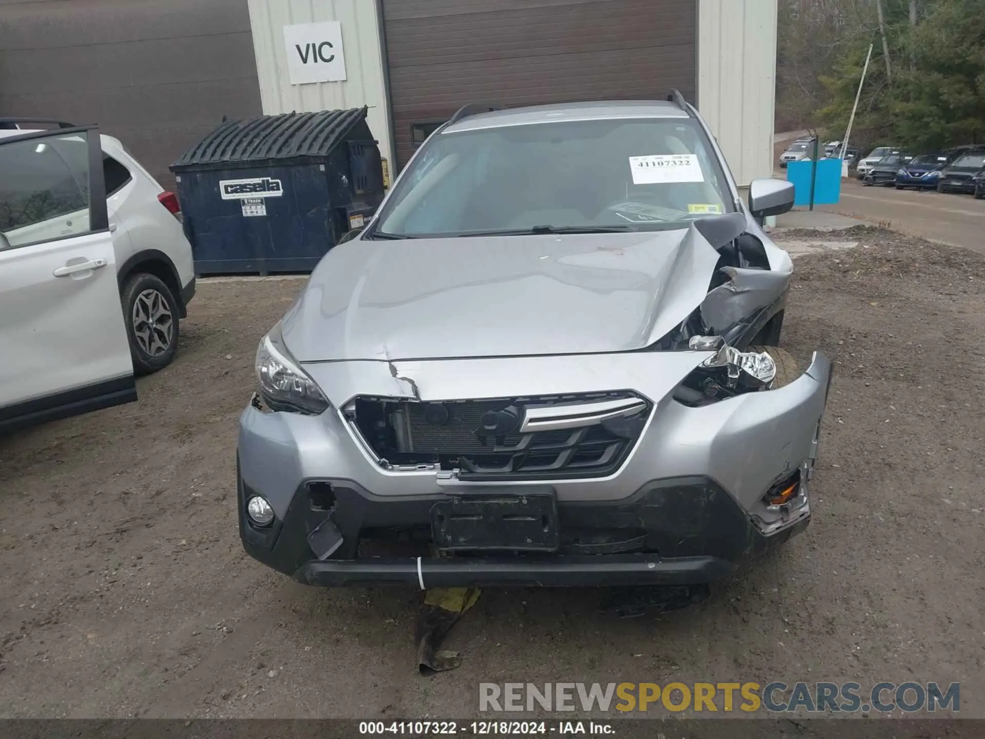 12 Photograph of a damaged car JF2GTACC5MG364110 SUBARU CROSSTREK 2021