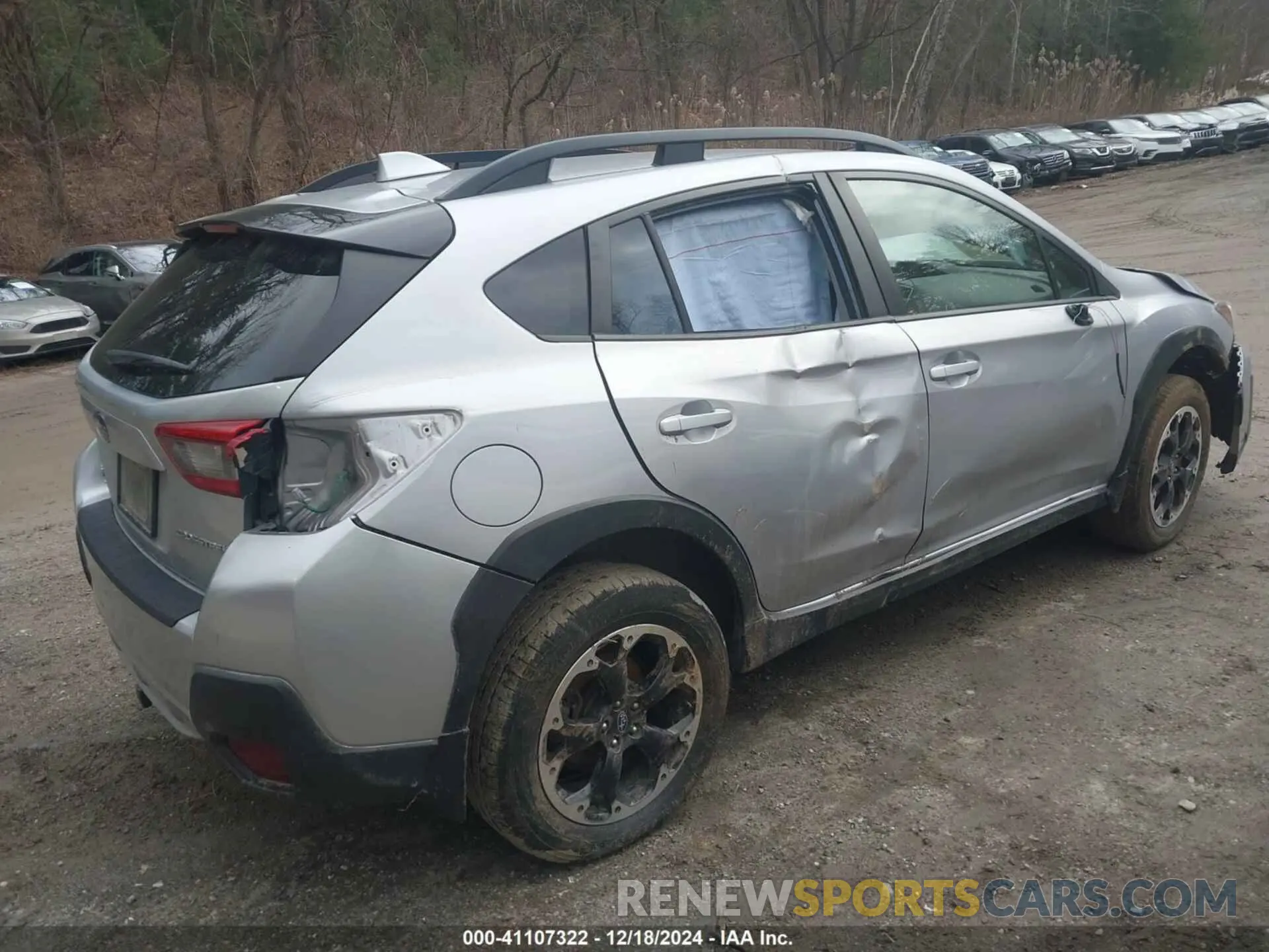 4 Photograph of a damaged car JF2GTACC5MG364110 SUBARU CROSSTREK 2021