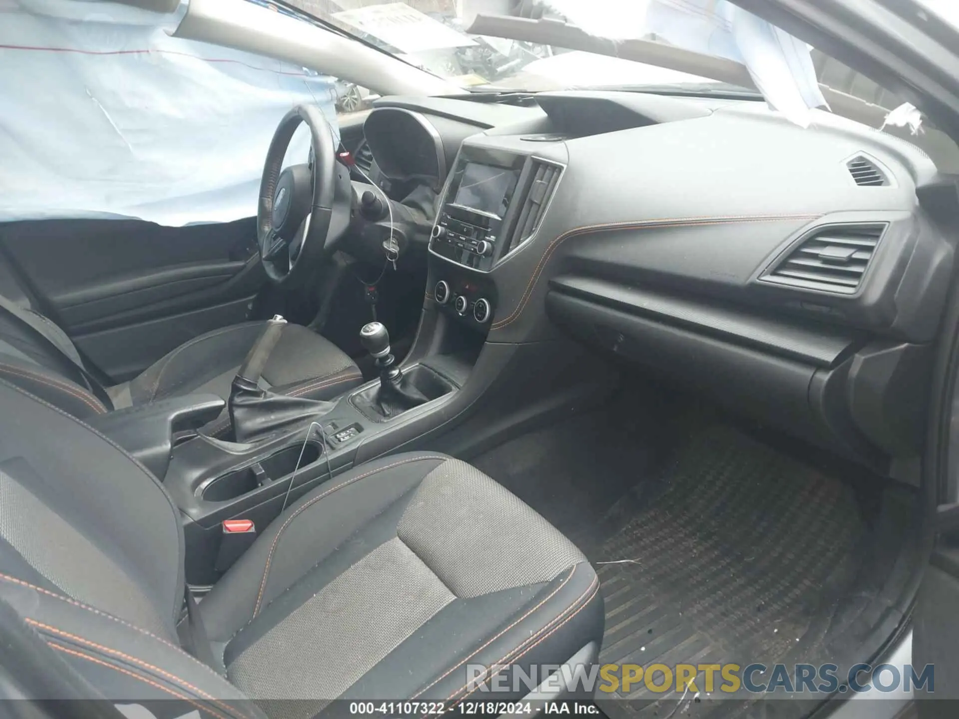 5 Photograph of a damaged car JF2GTACC5MG364110 SUBARU CROSSTREK 2021
