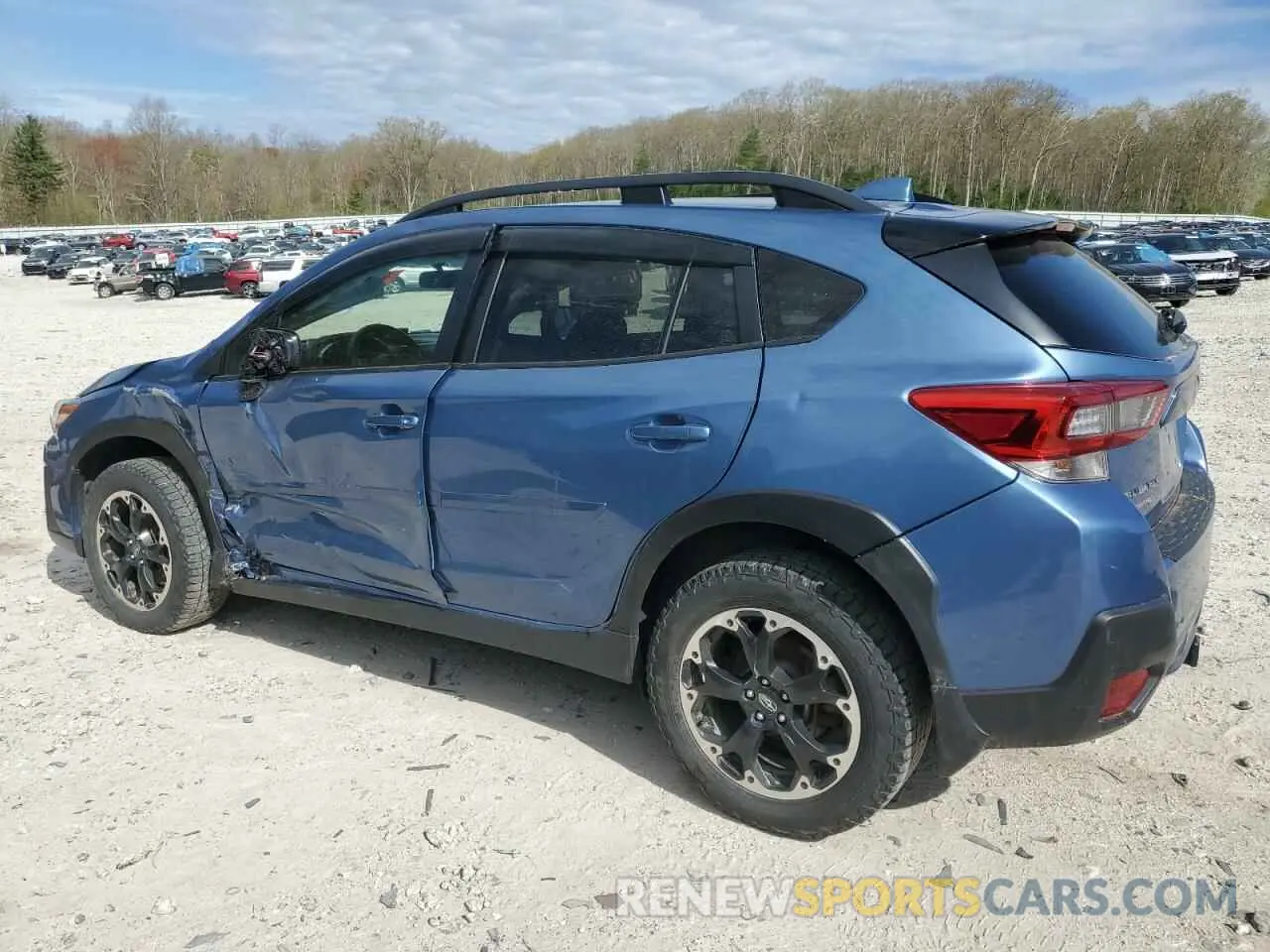 2 Photograph of a damaged car JF2GTACC9MG680688 SUBARU CROSSTREK 2021