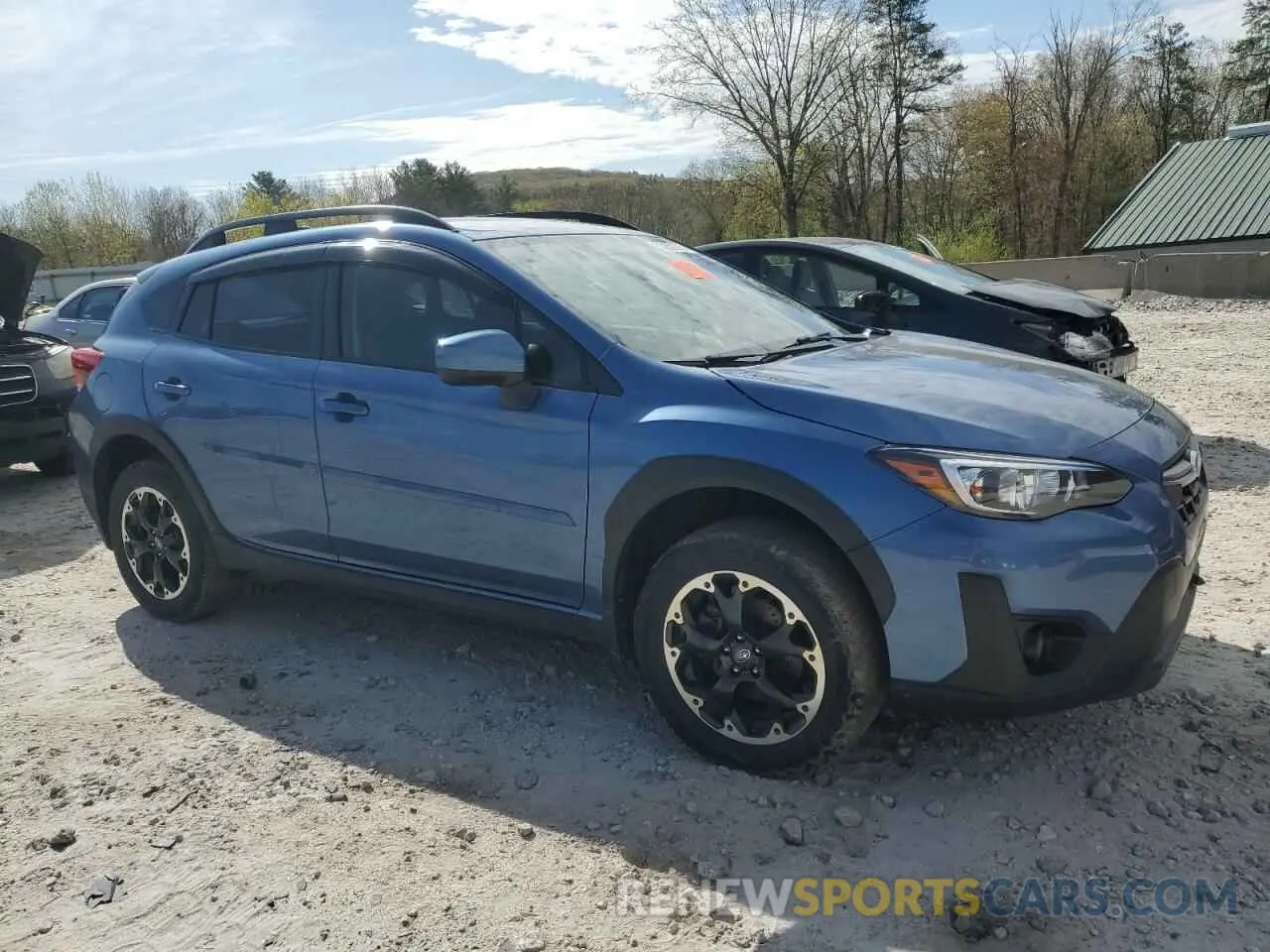 4 Photograph of a damaged car JF2GTACC9MG680688 SUBARU CROSSTREK 2021