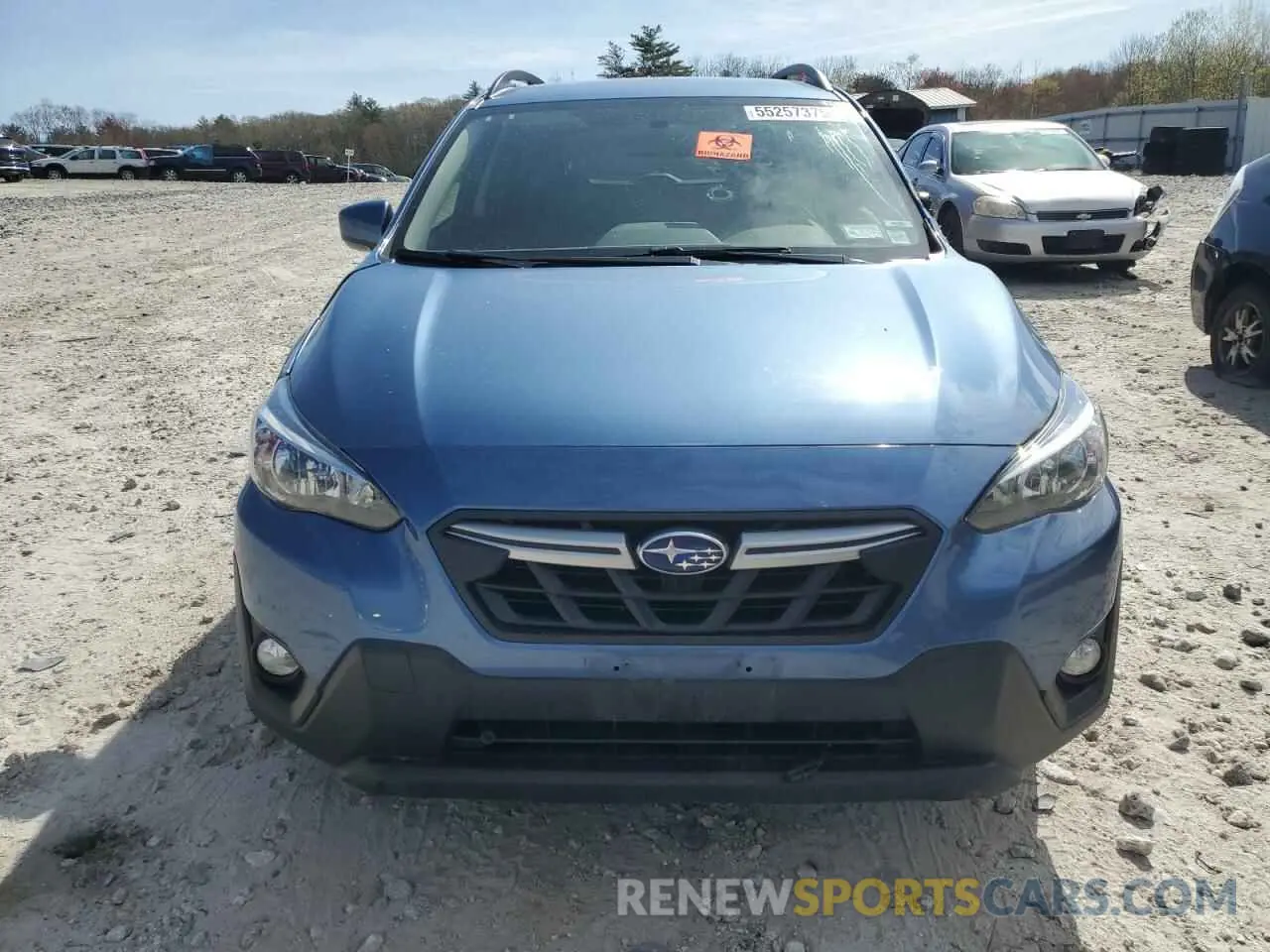 5 Photograph of a damaged car JF2GTACC9MG680688 SUBARU CROSSTREK 2021