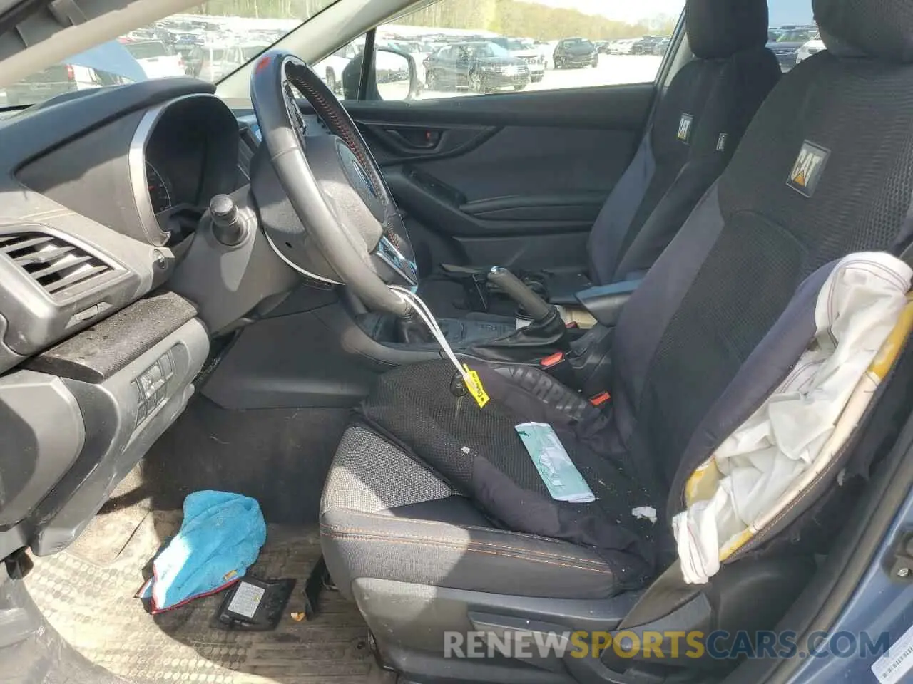 7 Photograph of a damaged car JF2GTACC9MG680688 SUBARU CROSSTREK 2021