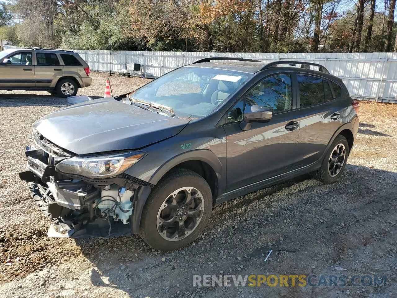 1 Photograph of a damaged car JF2GTAEC1M8306020 SUBARU CROSSTREK 2021
