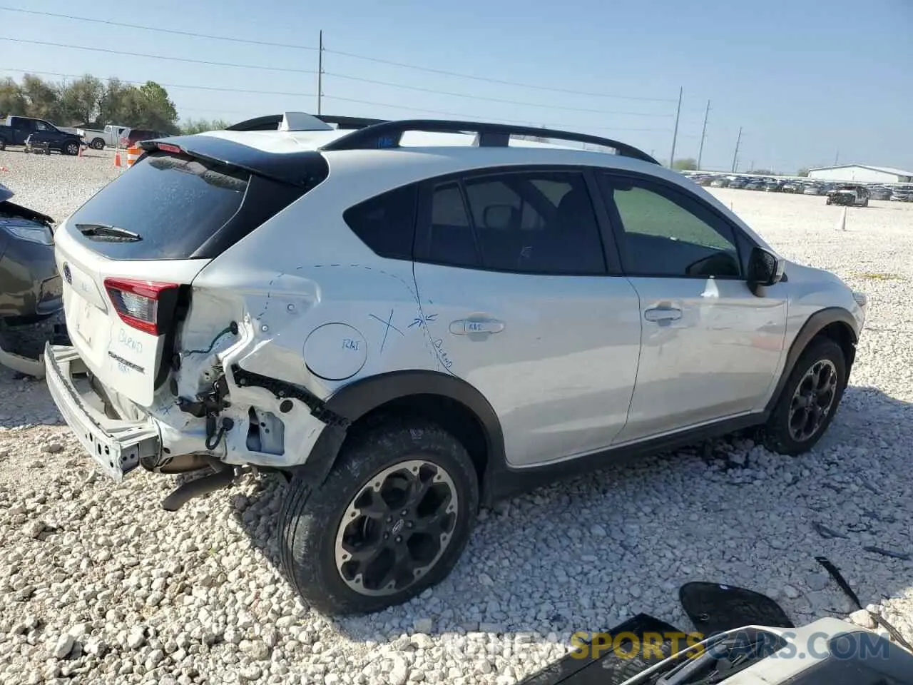 3 Photograph of a damaged car JF2GTAEC1MH218598 SUBARU CROSSTREK 2021