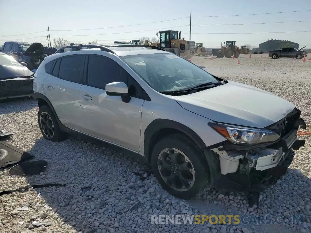 4 Photograph of a damaged car JF2GTAEC1MH218598 SUBARU CROSSTREK 2021