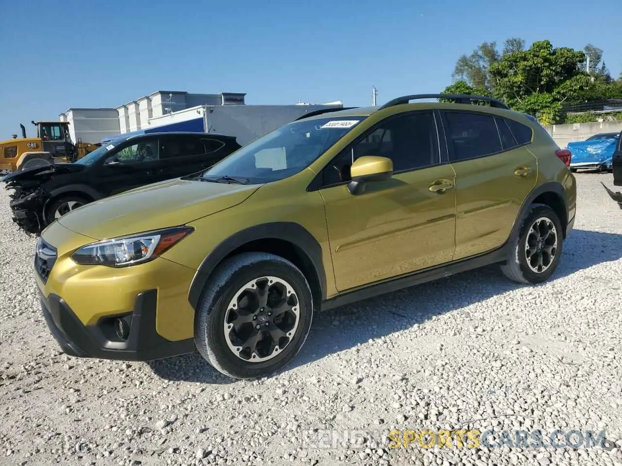 1 Photograph of a damaged car JF2GTAEC1MH236891 SUBARU CROSSTREK 2021