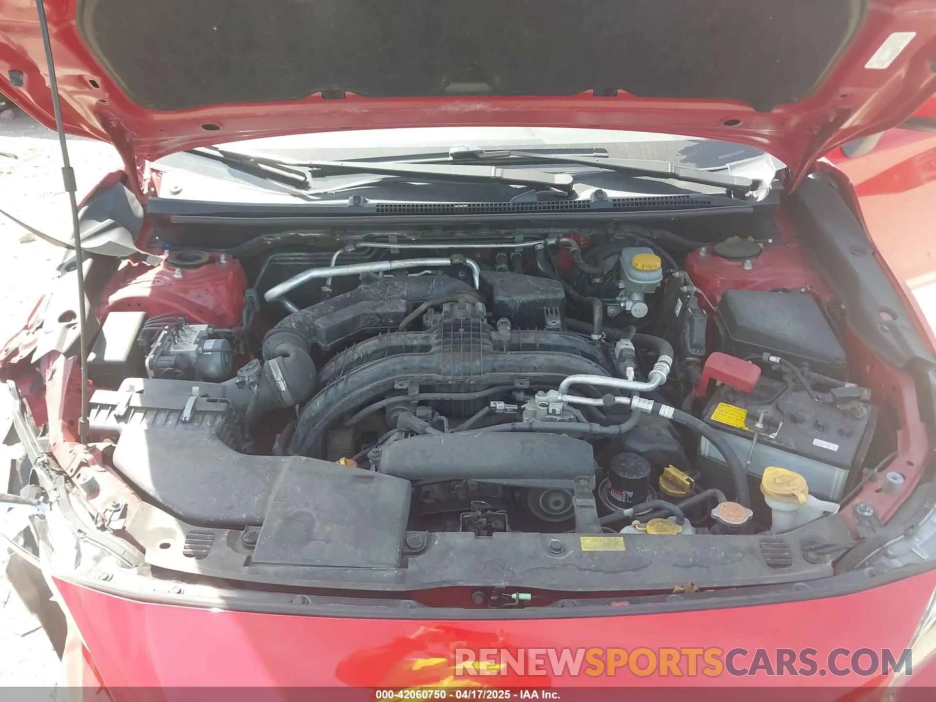 10 Photograph of a damaged car JF2GTAEC2M8260259 SUBARU CROSSTREK 2021
