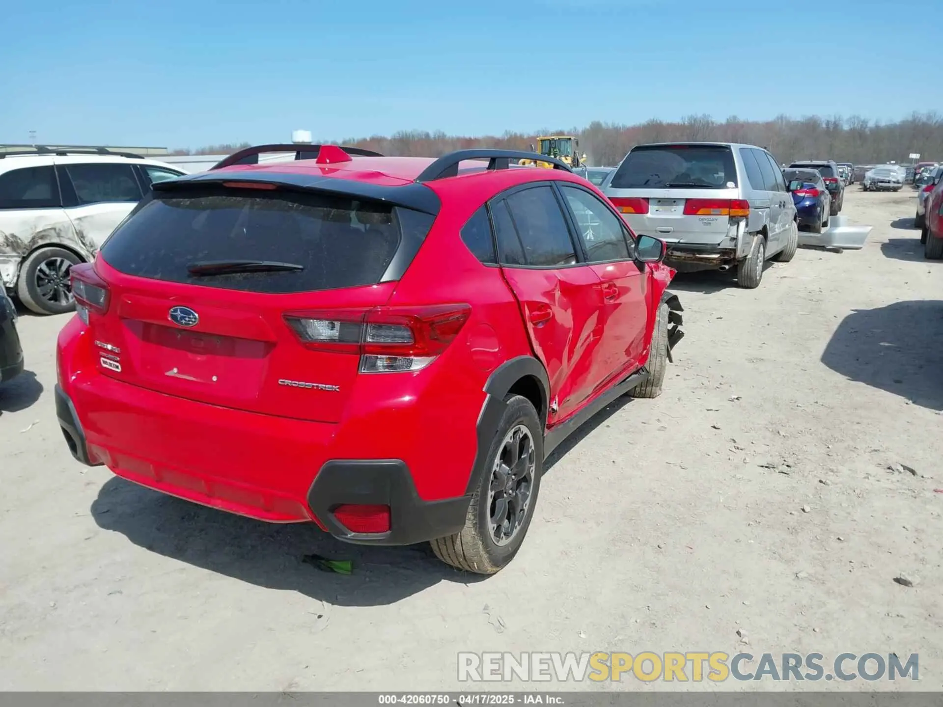 4 Photograph of a damaged car JF2GTAEC2M8260259 SUBARU CROSSTREK 2021