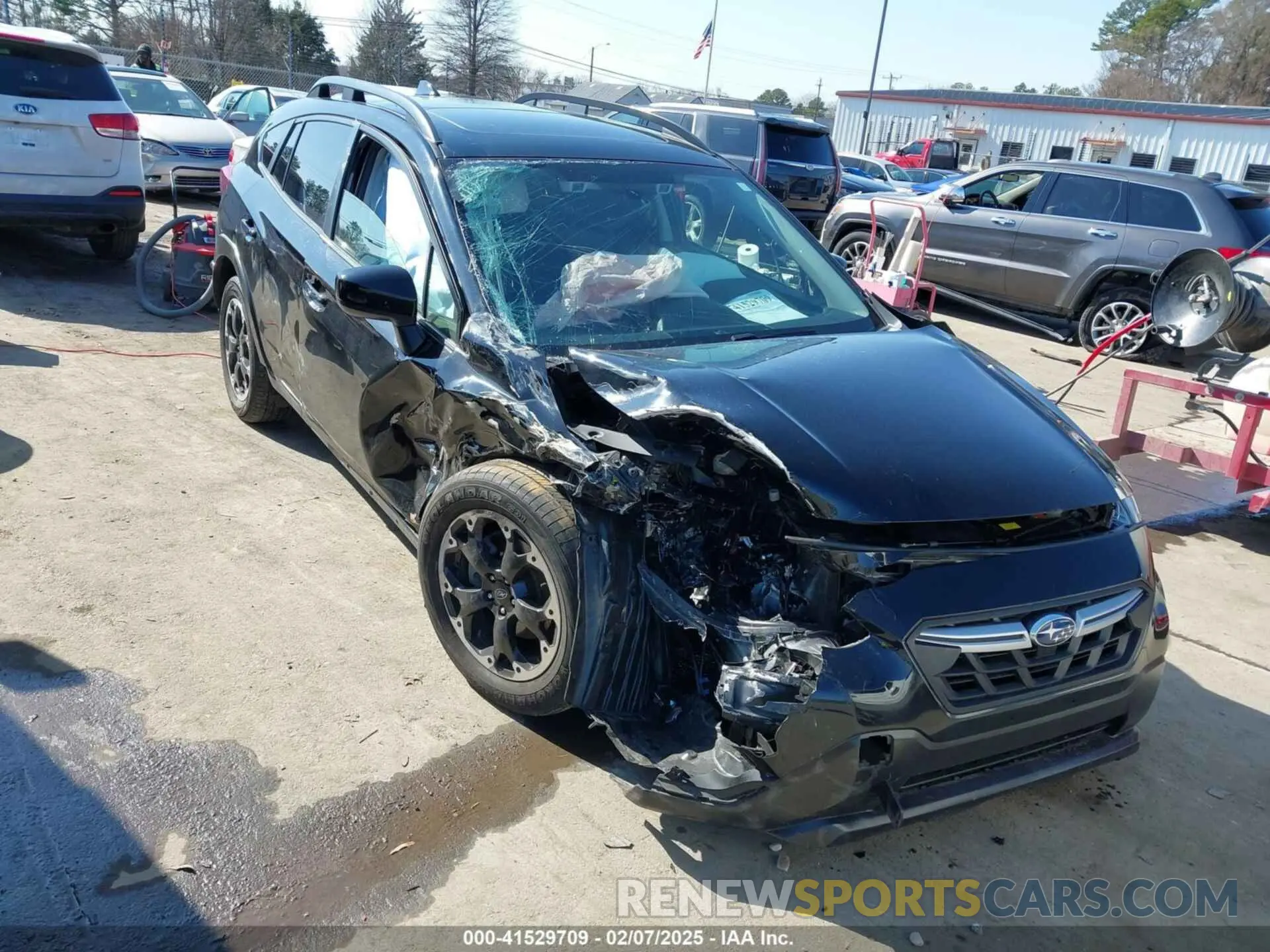 1 Photograph of a damaged car JF2GTAEC2M8371538 SUBARU CROSSTREK 2021