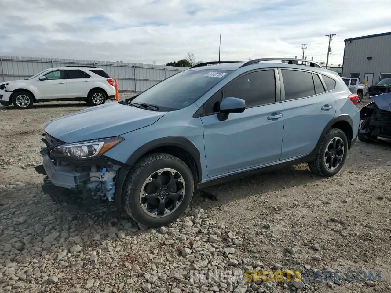 1 Photograph of a damaged car JF2GTAEC2MH676618 SUBARU CROSSTREK 2021