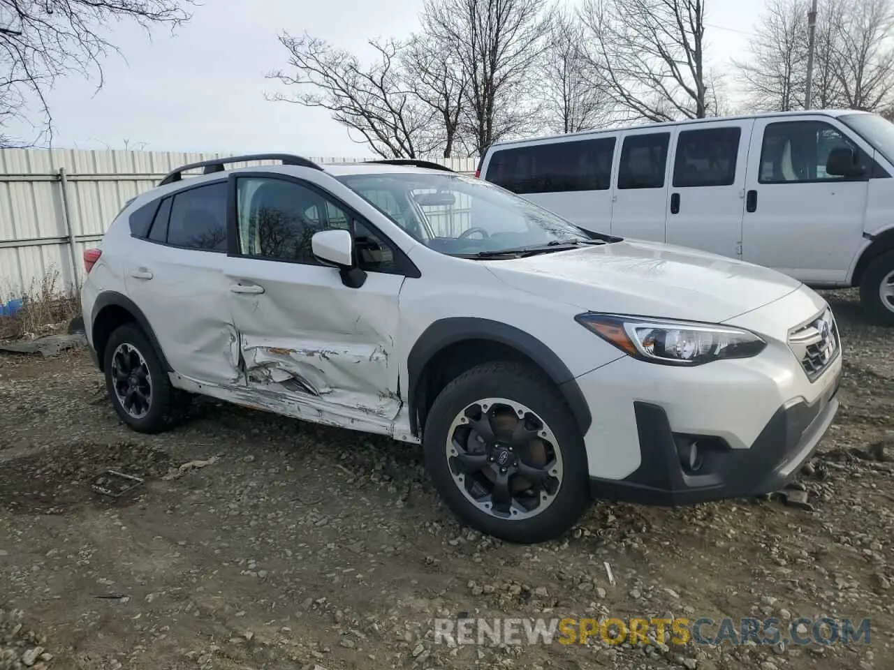 4 Photograph of a damaged car JF2GTAEC4M8203383 SUBARU CROSSTREK 2021