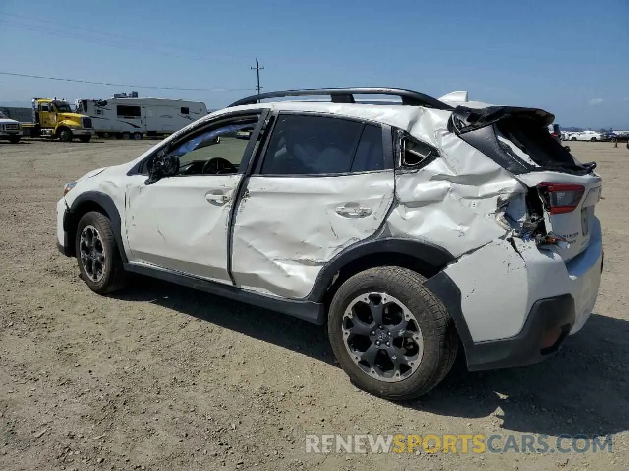 2 Photograph of a damaged car JF2GTAEC4M8675180 SUBARU CROSSTREK 2021
